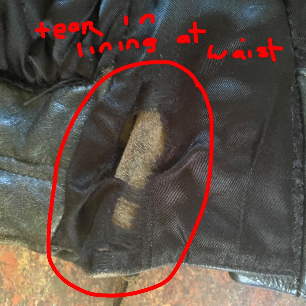 Distressed Motorcycle Jacket - Picture 16 of 16